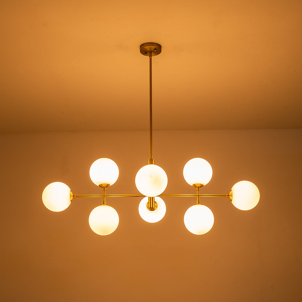 Glorioso Linear Glass Chandelier
