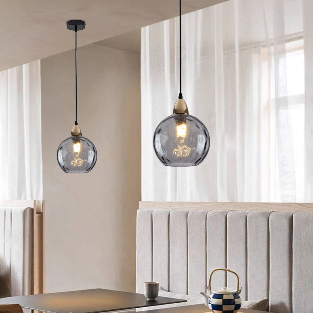 Avo Ripple Glass Pendant Lights-Neutral Decor