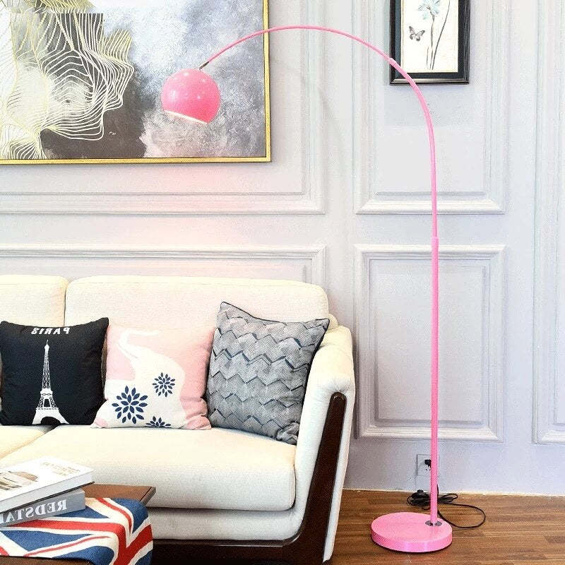 Bosadil Macaron Modern Fishing Arc Floor Lamp