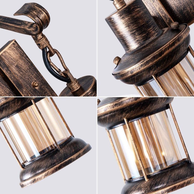 Caldena Wall Lamp Industrial Style Indoor Retro-Neutral Decor