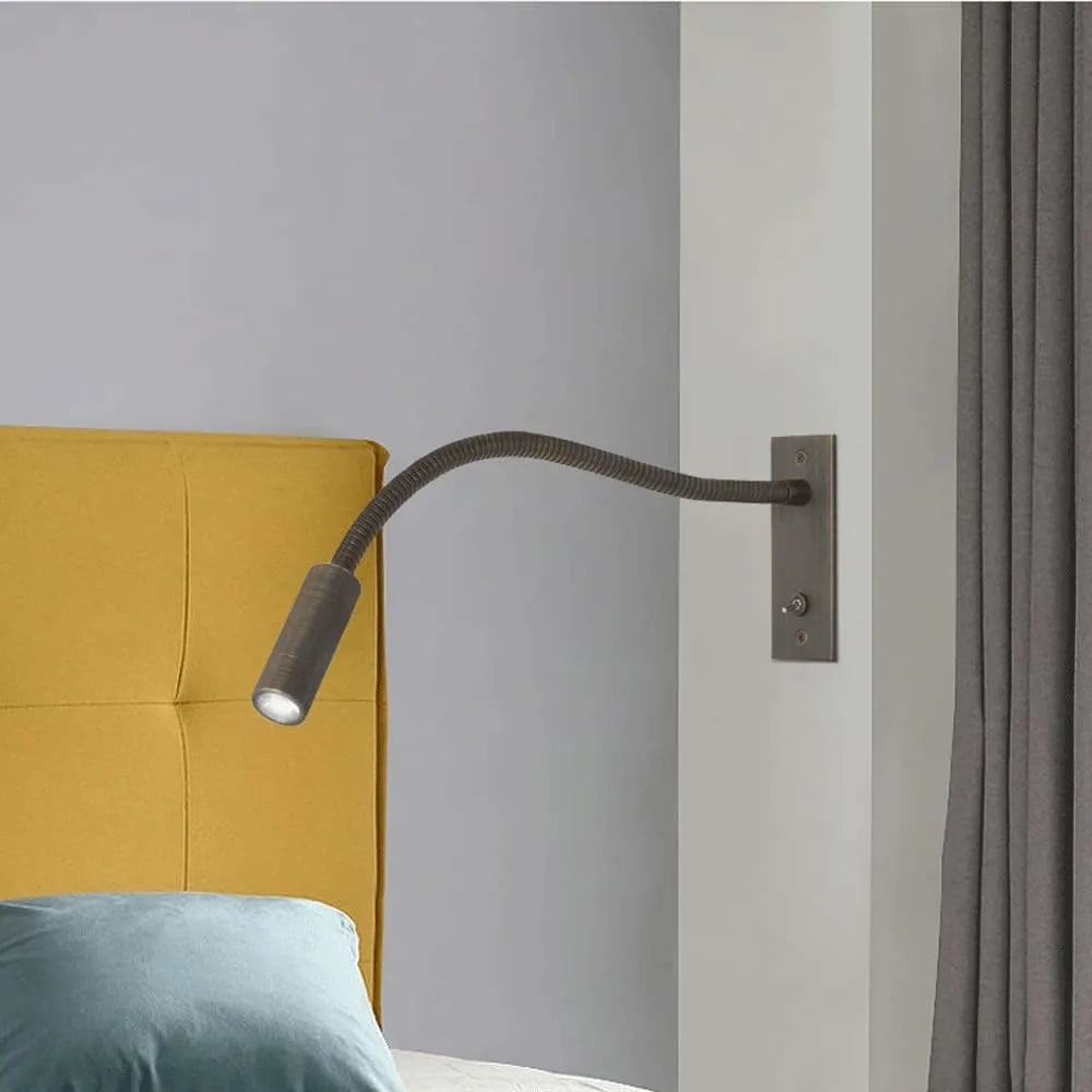 Ray Wall Lamp Minimalist Reading Adjustable Spotlight-Neutral Decor