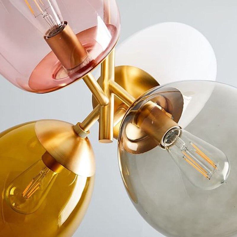 Gesadot Colorful Balloon Glass Creative Pendant Light