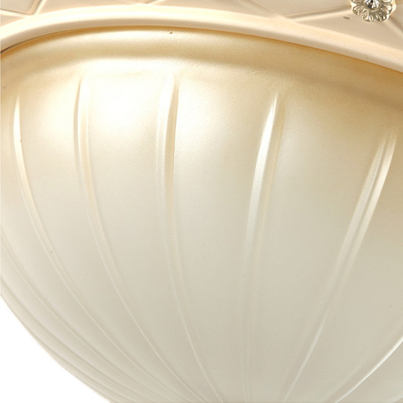 Nokelanu Minimalist Flush Mount Ceiling Light Resin Living Room