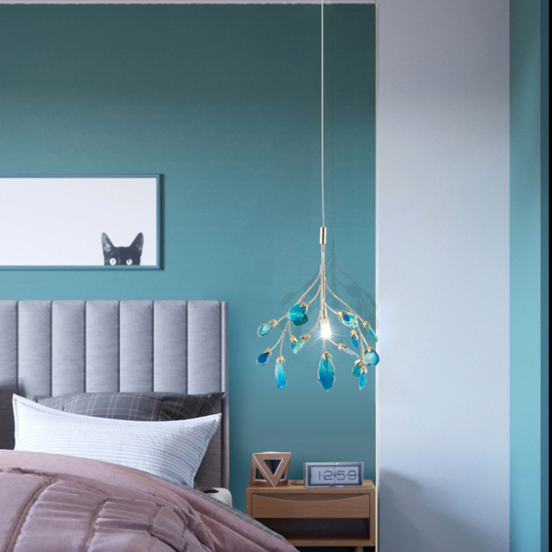 Jadekit Agate Creative Colourful Chandelier Bedroom/Living Room