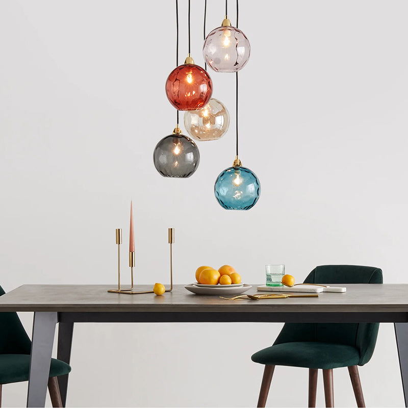 Avo Ripple Glass Pendant Lights-Neutral Decor