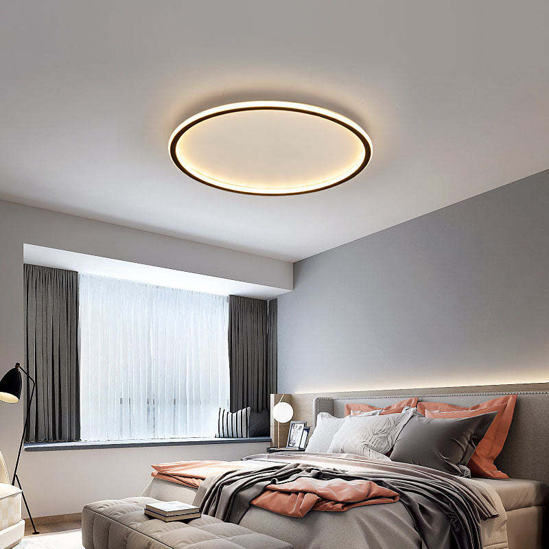 Varin Flush Mount Ceiling Light Modern LED Round-Neutral Decor