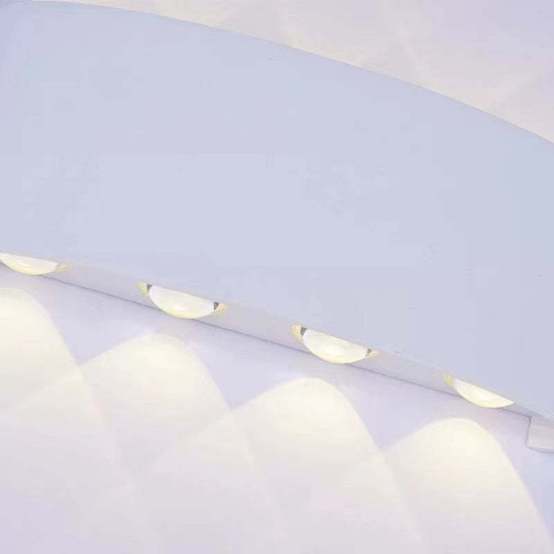 Nirex Wall Lamp Modern Rectangular Outdoor Water-wave-Neutral Decor