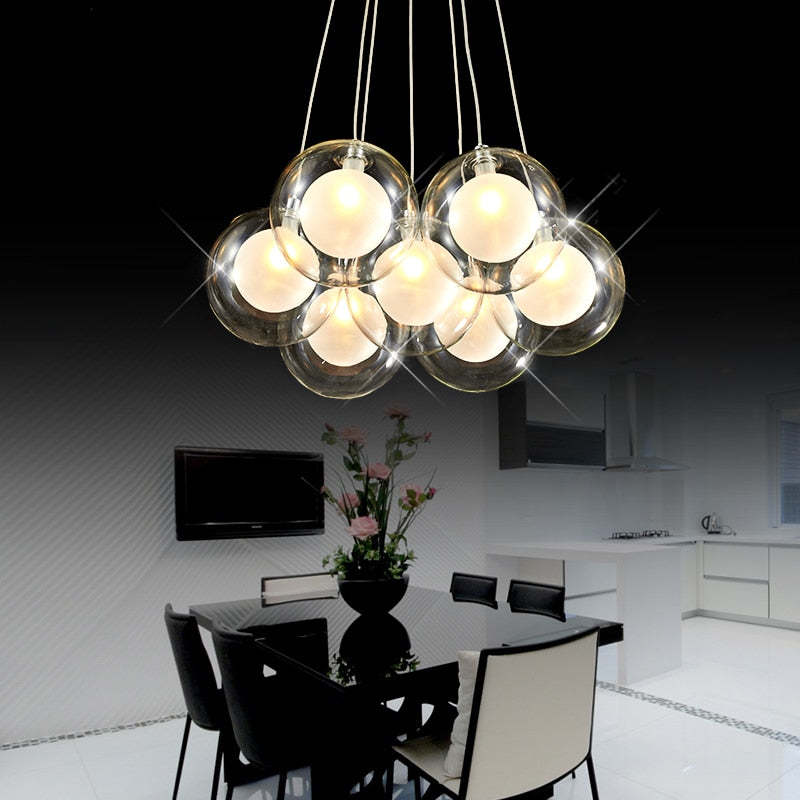 Cedevor Modern Bubble Pendant Light, 5 Style
