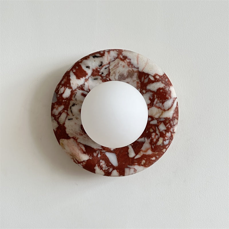 Notivuru Marble Indoor Wall Sconce