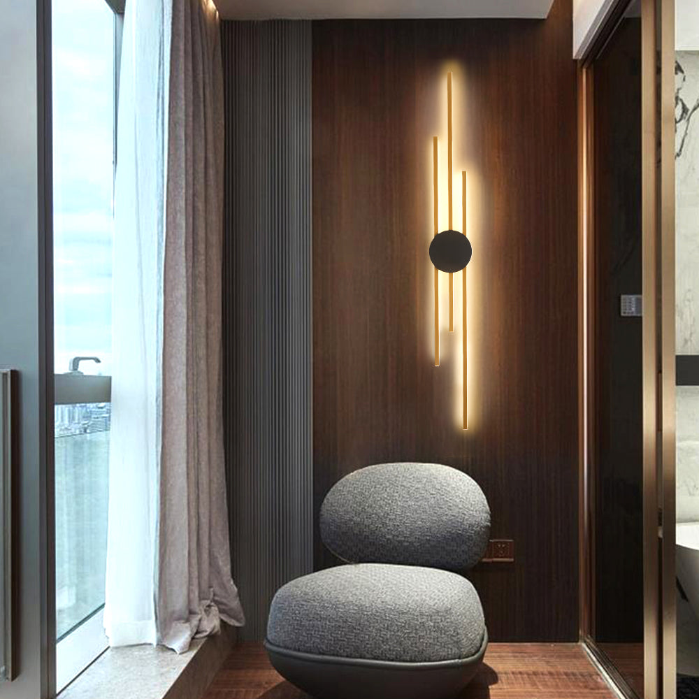 Norex Modern Linear 2 Colour Wall Lamp-Neutral Decor