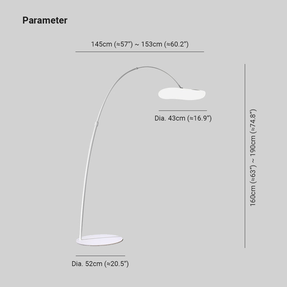 Hudesun Metal Floor Lamp Living Room/Bedroom