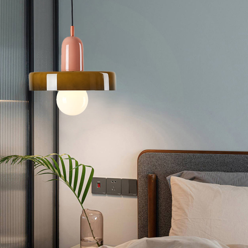 Cavien Pendant Light Vintage Glass-Neutral Decor