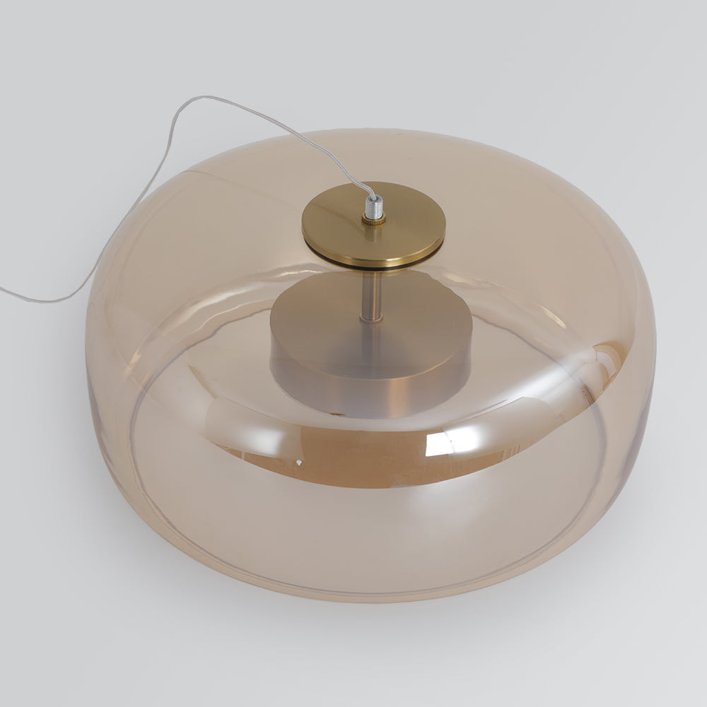 Lioren Pendant Light Morden Glass Clear/Smoky/Amber-Neutral Decor