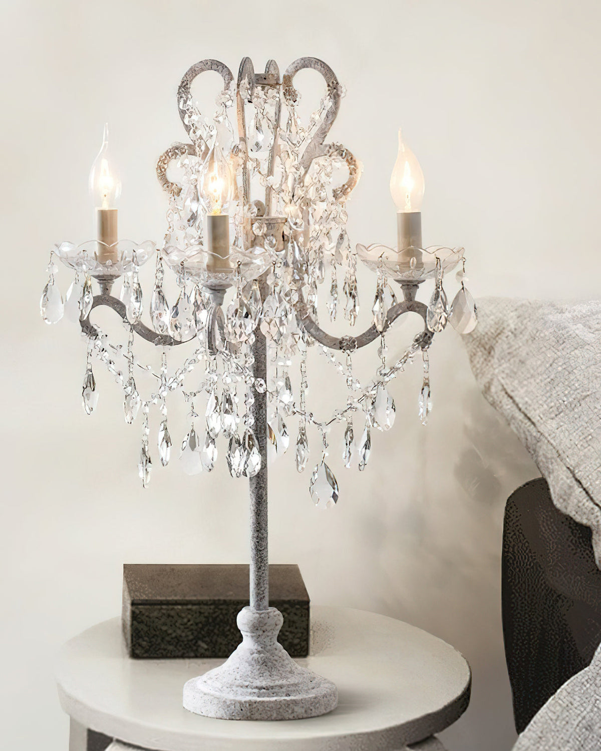Elyineria Crystal Table Lamp