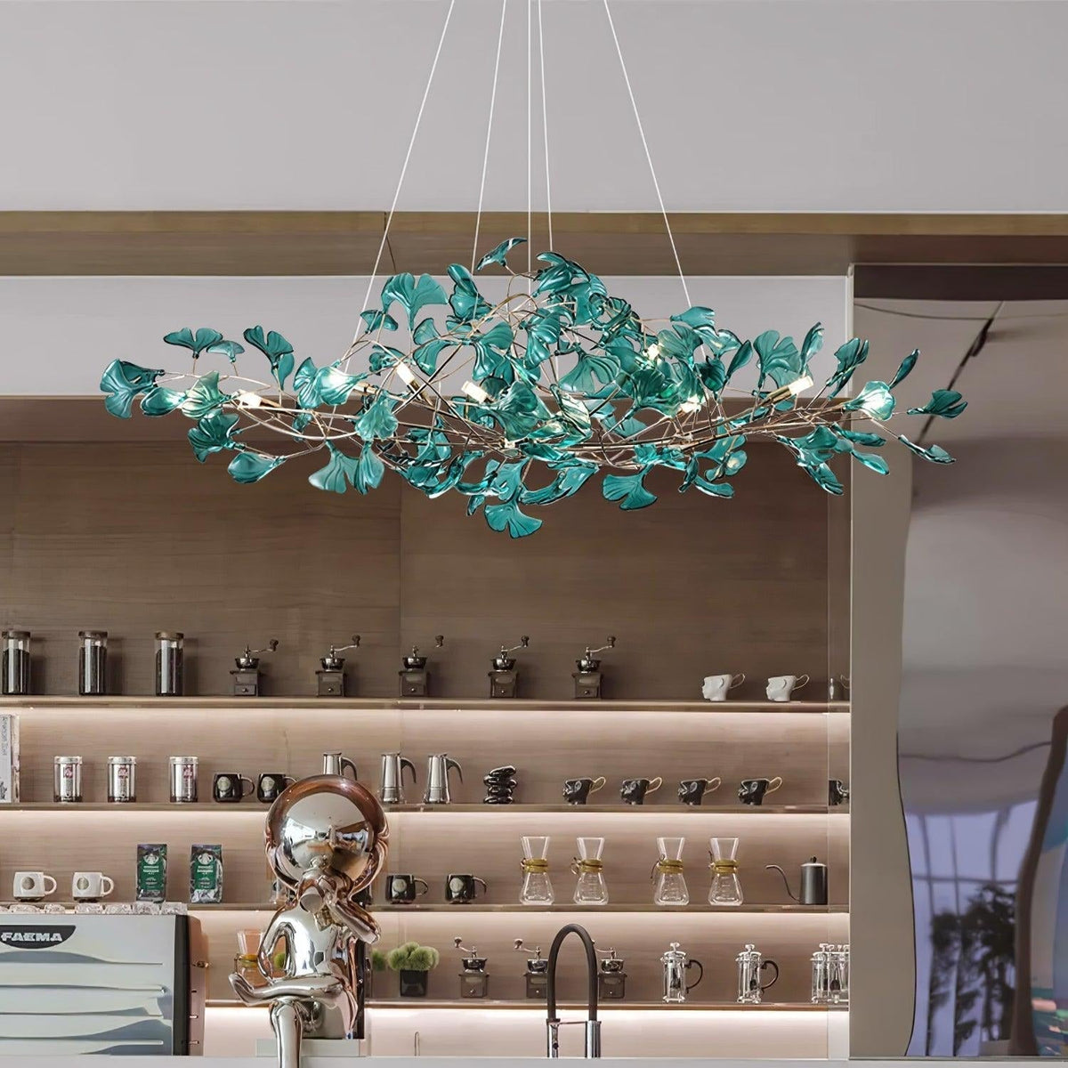 Pinerus Ginkgo Chandeliers