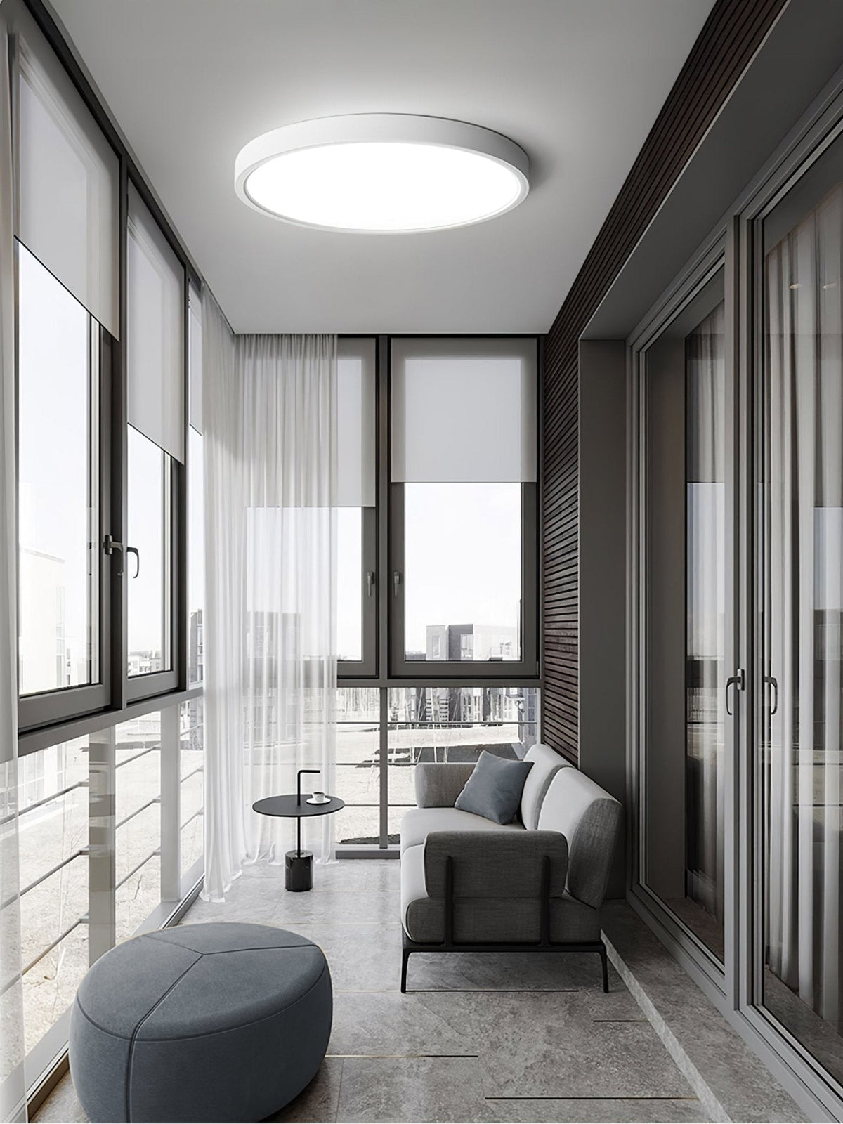 Ulnorisra Modern Minimalist Thinnest Round Ceiling Light