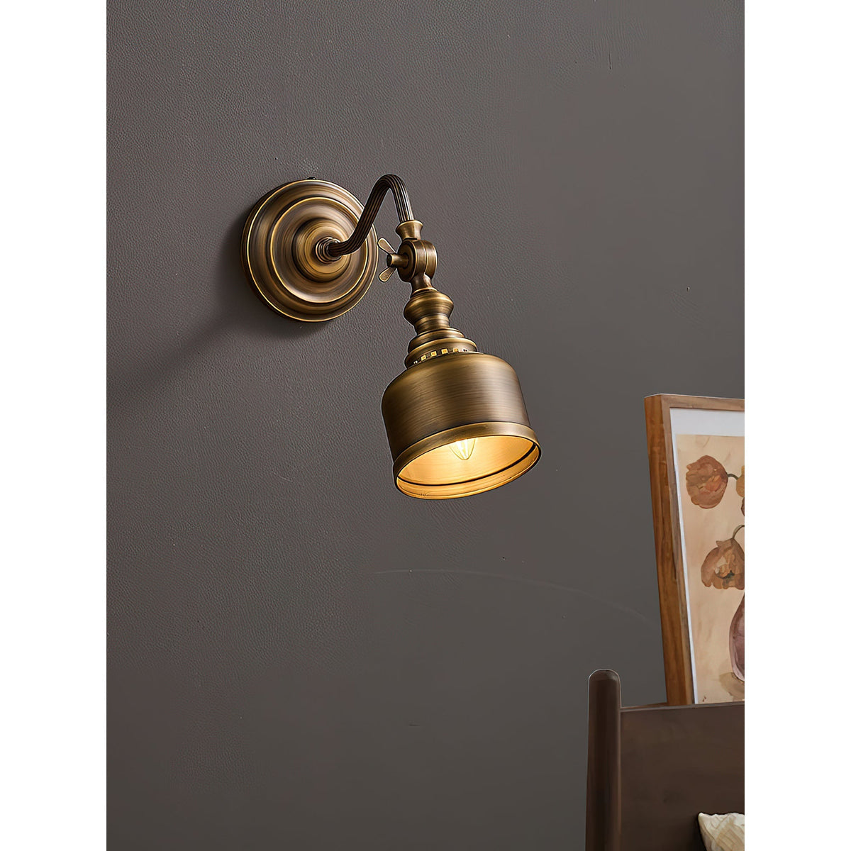 Orelelenne Gooseneck Wall Lamp