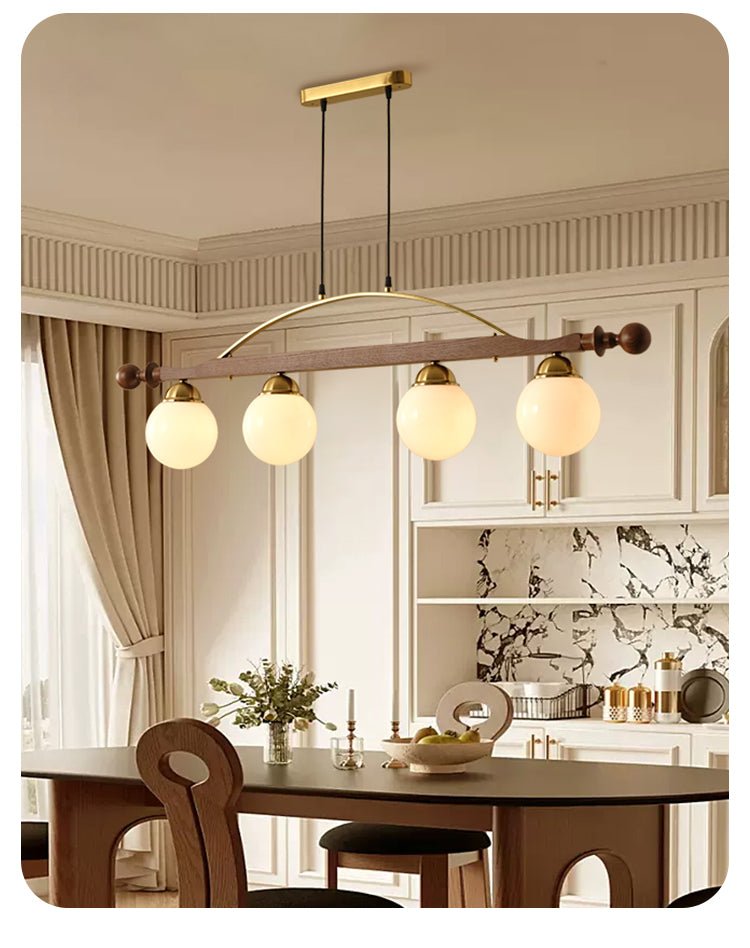 Adorned Linear Chandelier