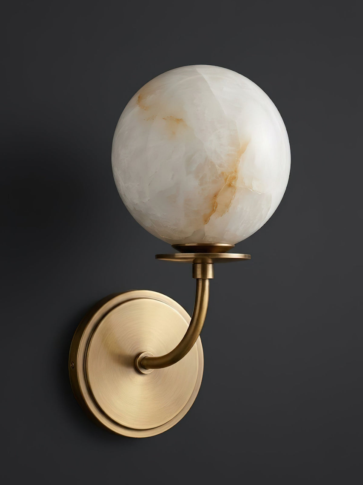 Dovenhurst Alabaster Wall Sconce