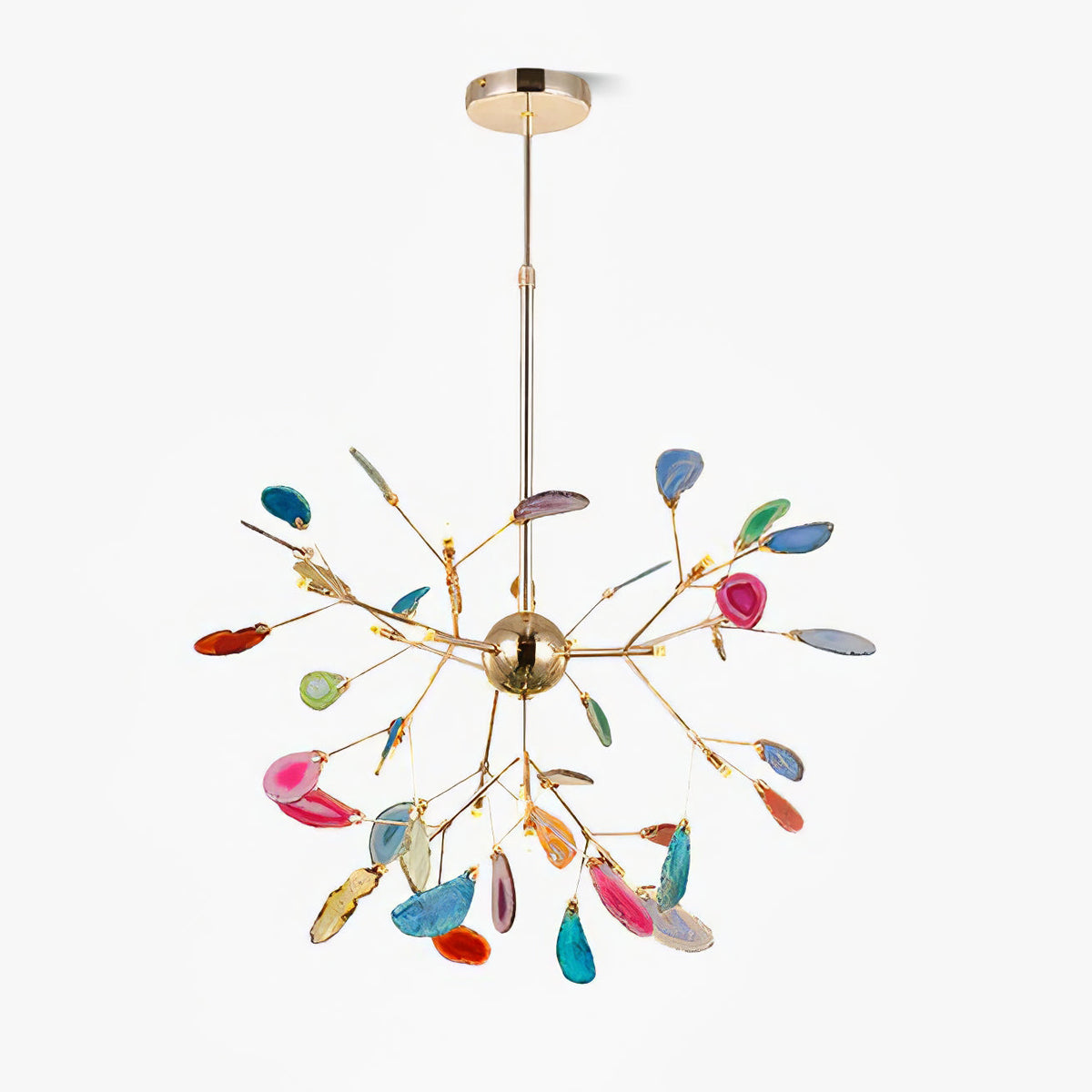 Romimul Chandelier Colorful Branching