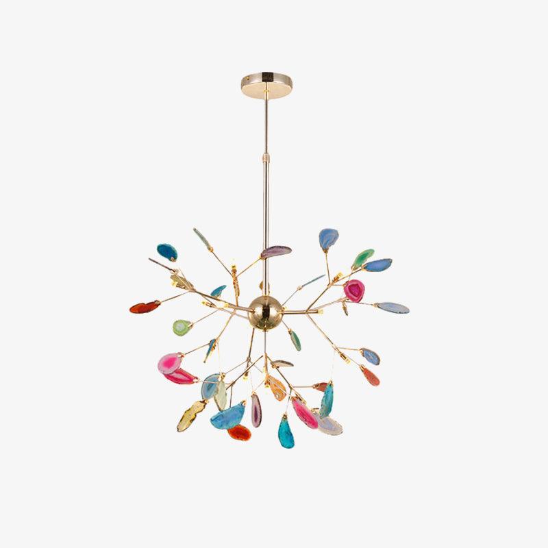 Romimul Chandelier Colorful Branching