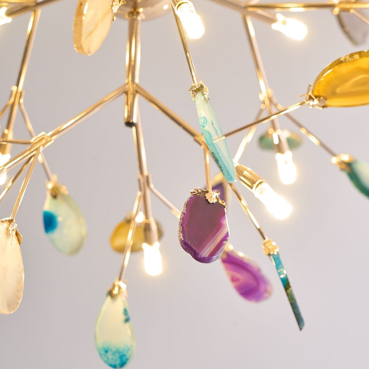 Romimul Chandelier Colorful Branching