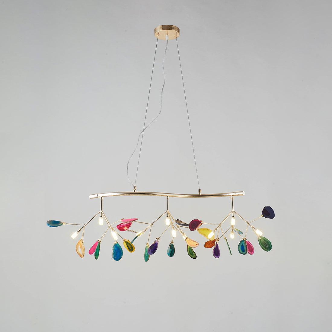 Romimul Chandelier Colorful Branching