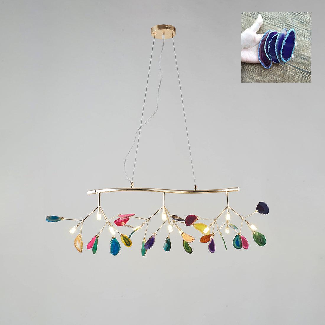 Romimul Chandelier Colorful Branching