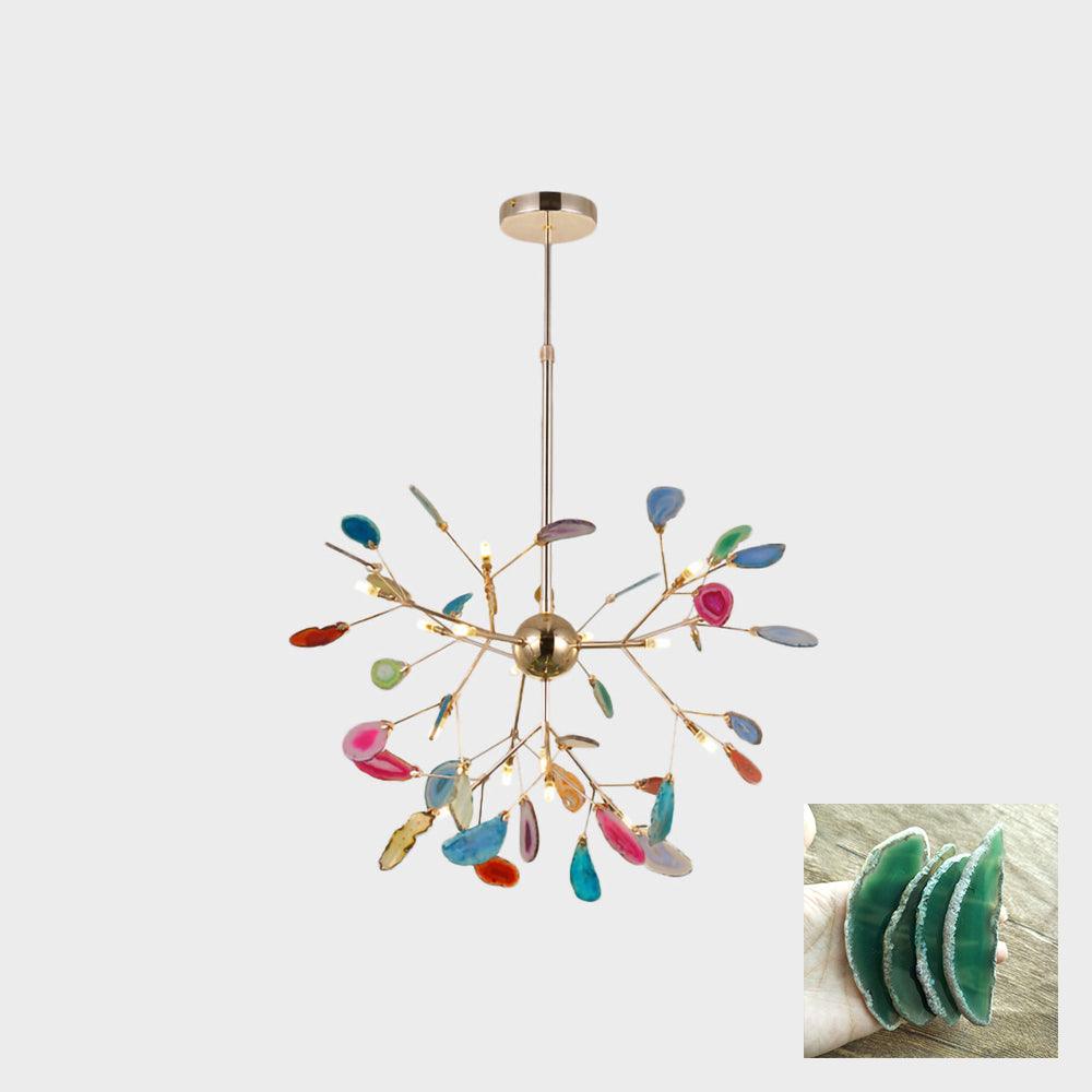 Romimul Chandelier Colorful Branching
