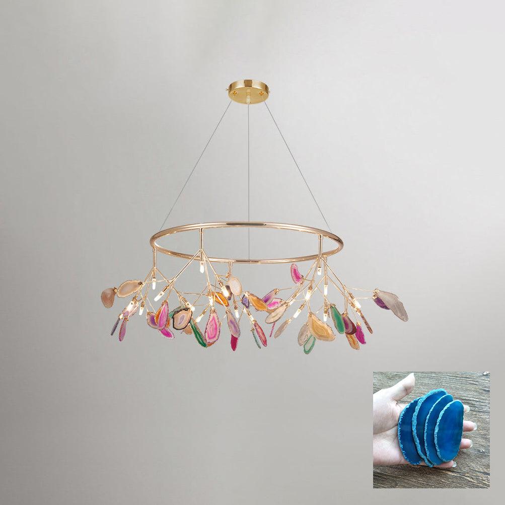 Romimul Chandelier Colorful Branching