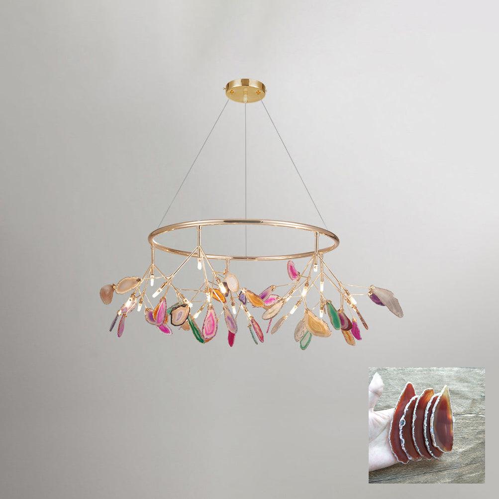 Romimul Chandelier Colorful Branching