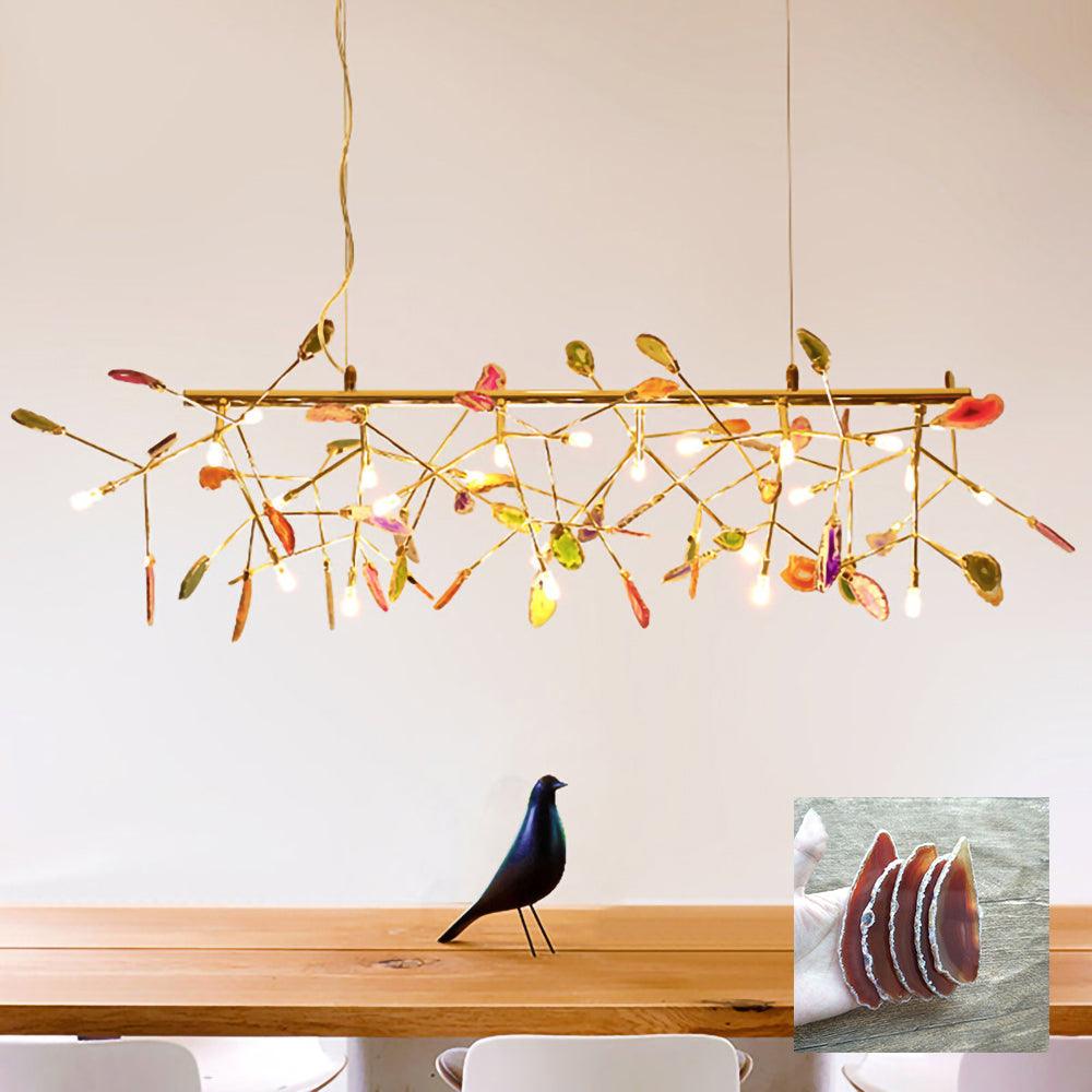 Romimul Chandelier Colorful Branching