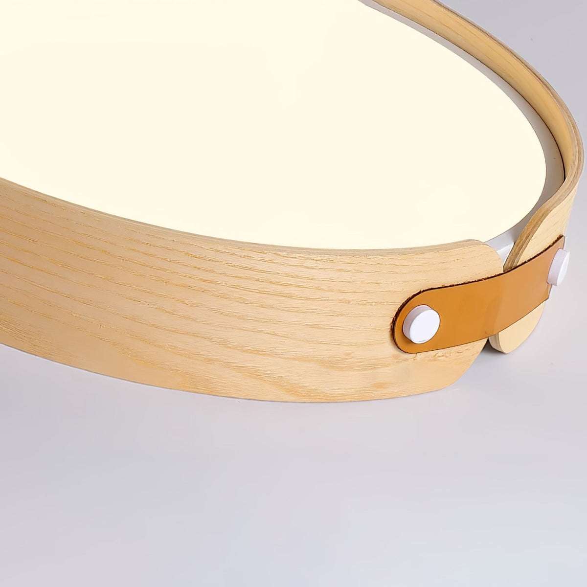 Rosestead Wood Flush Mount Ceiling Light