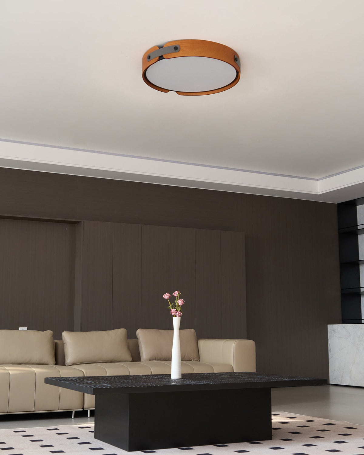 Sylarina Wood Ceiling Light
