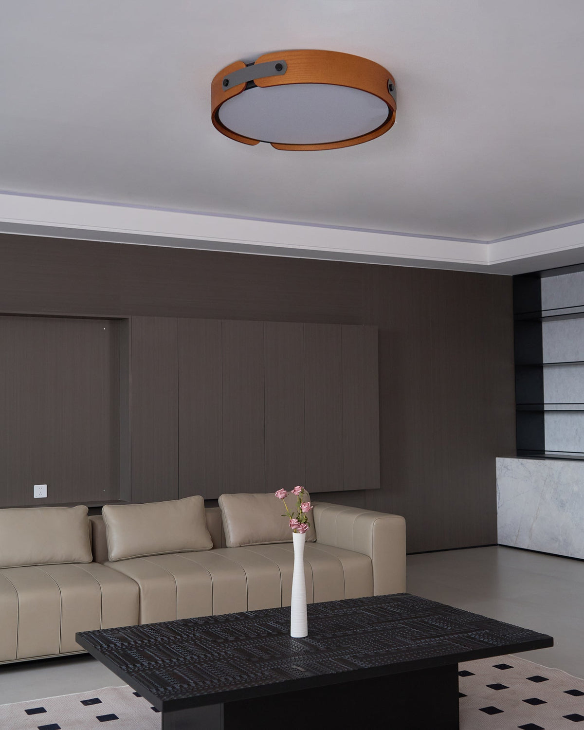 Sylarina Wood Ceiling Light
