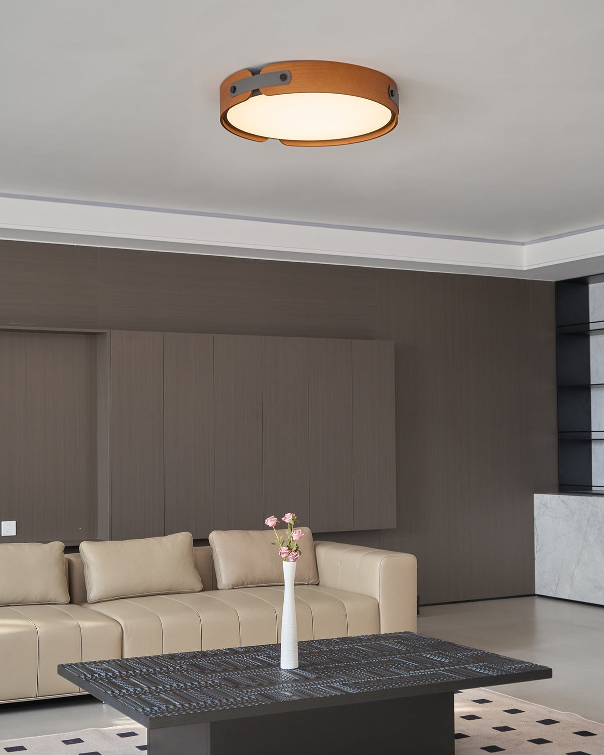 Sylarina Wood Ceiling Light