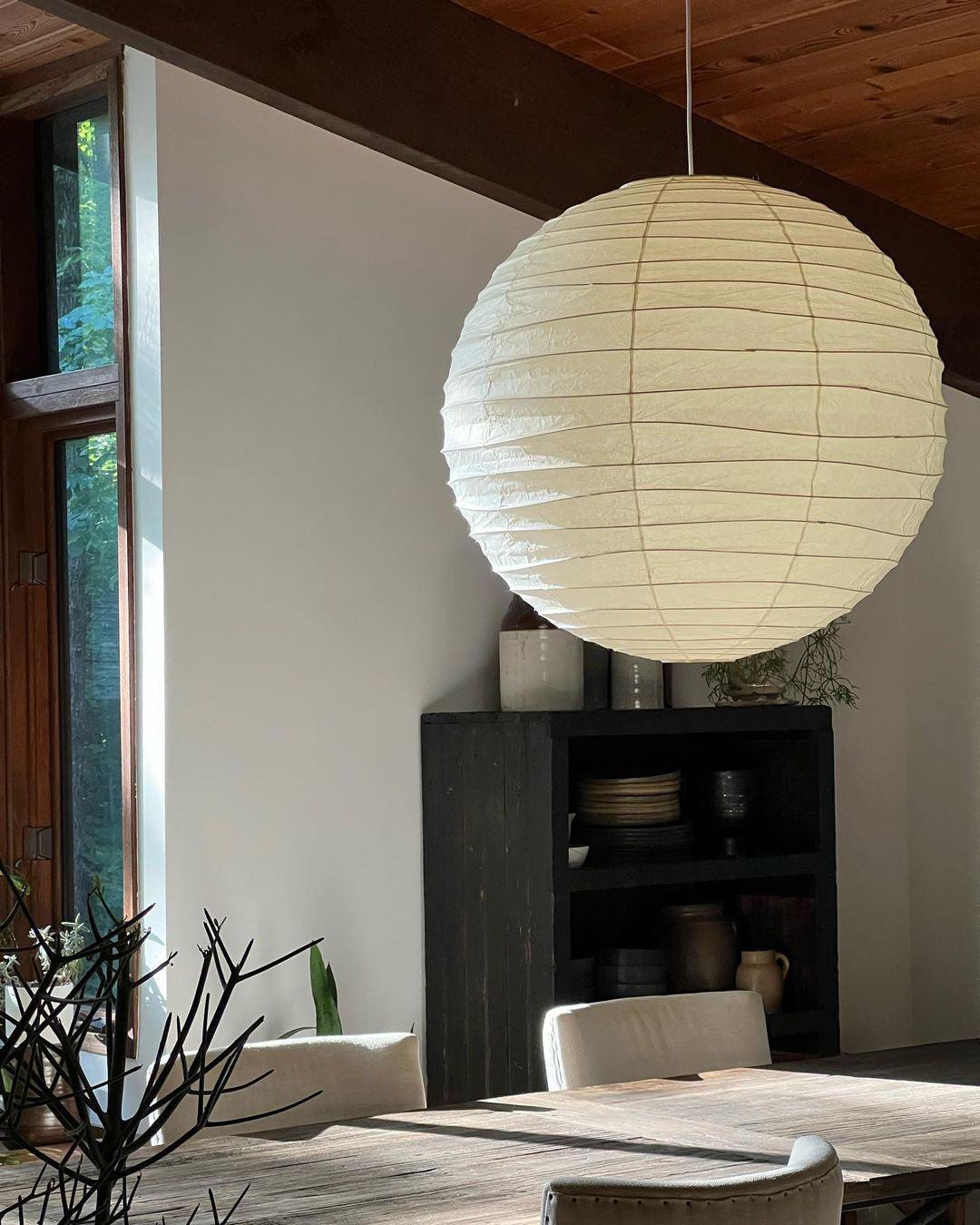 Dulapod Pendant Light Japanese Paper Globe