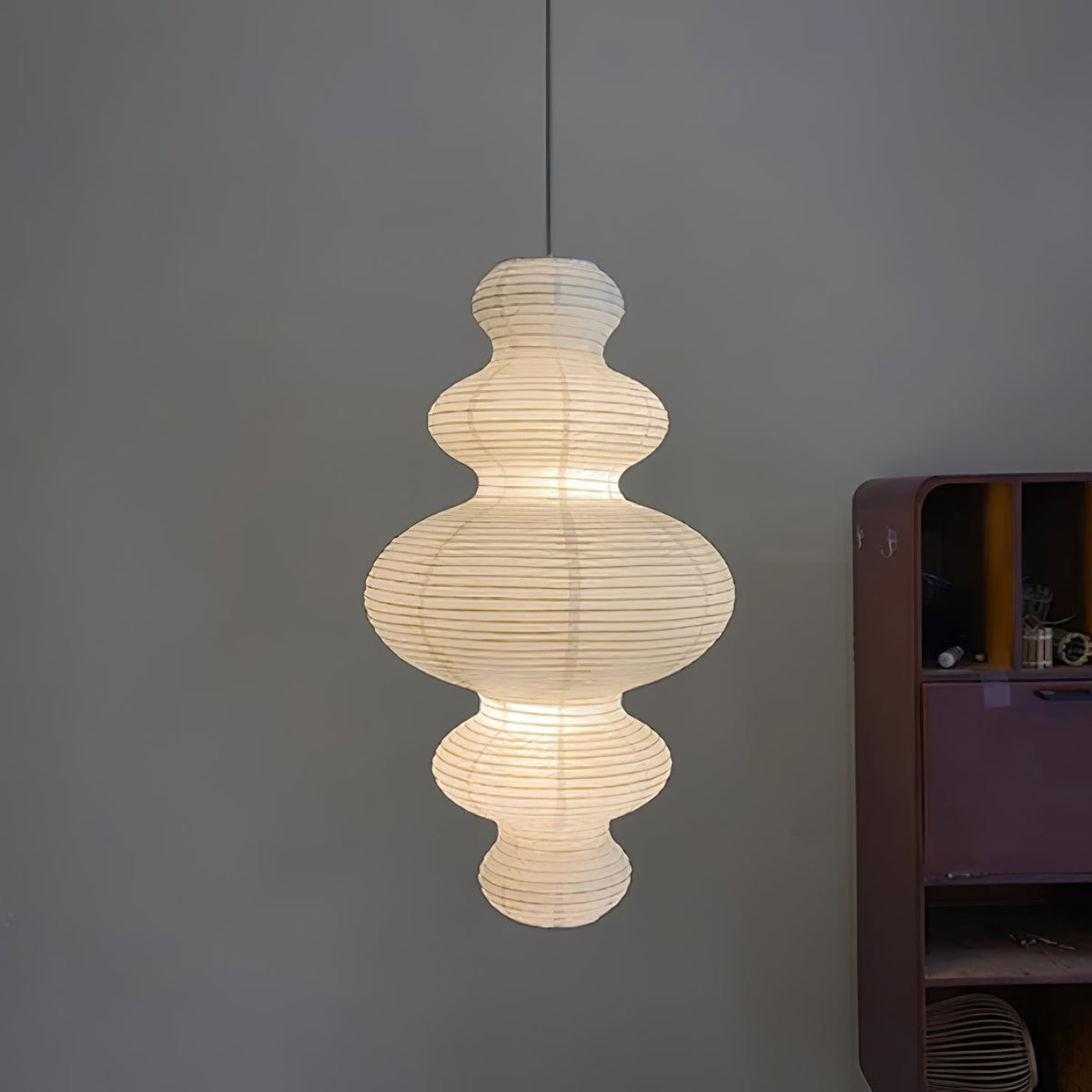 Lythaaris Natural Art Swag Pendant Lamp