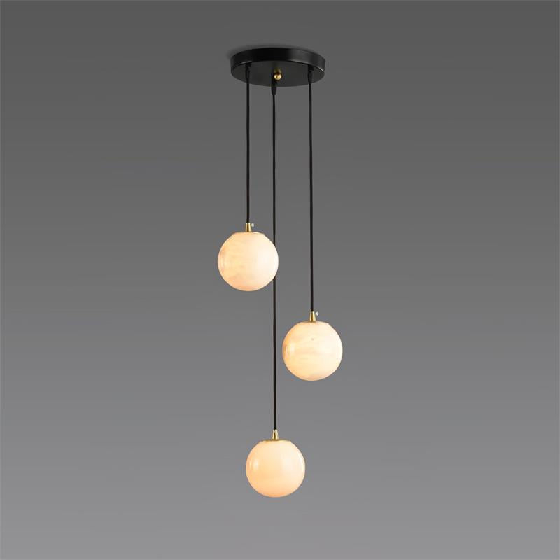 Taren Alabaster Chandelier Balls Cluster