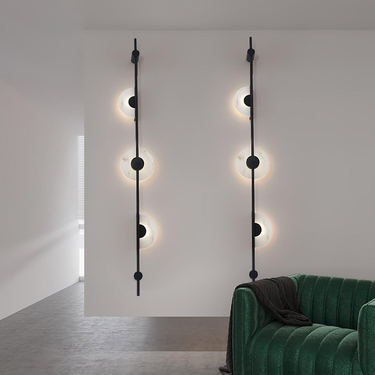 Albarina Alabaster Plug Wall Light