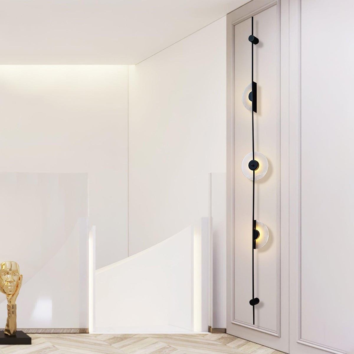 Albarina Alabaster Plug Wall Light
