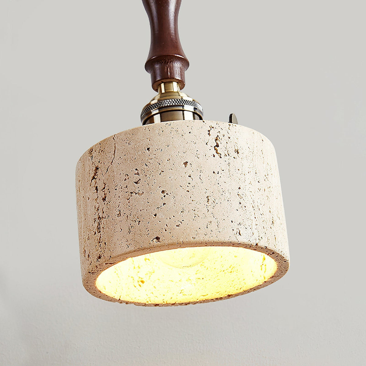 Alagusmo Travertine Pendant Light