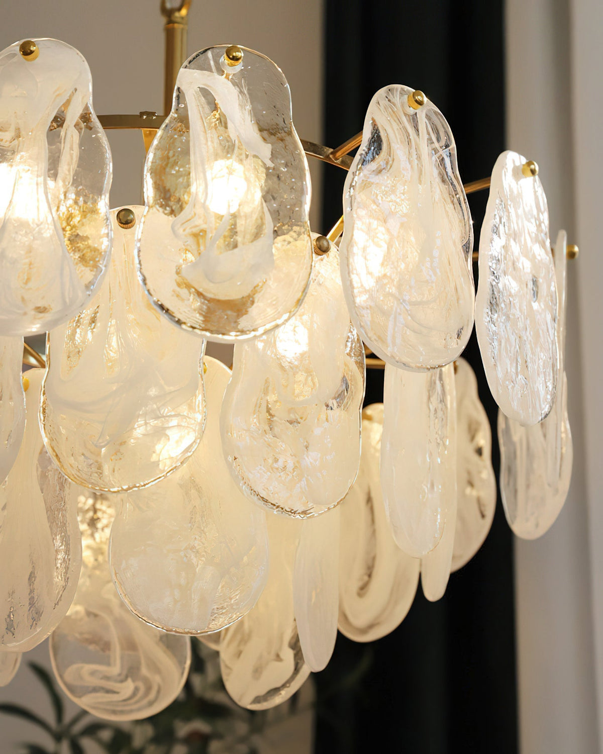 Nuvella Glass Chandelier