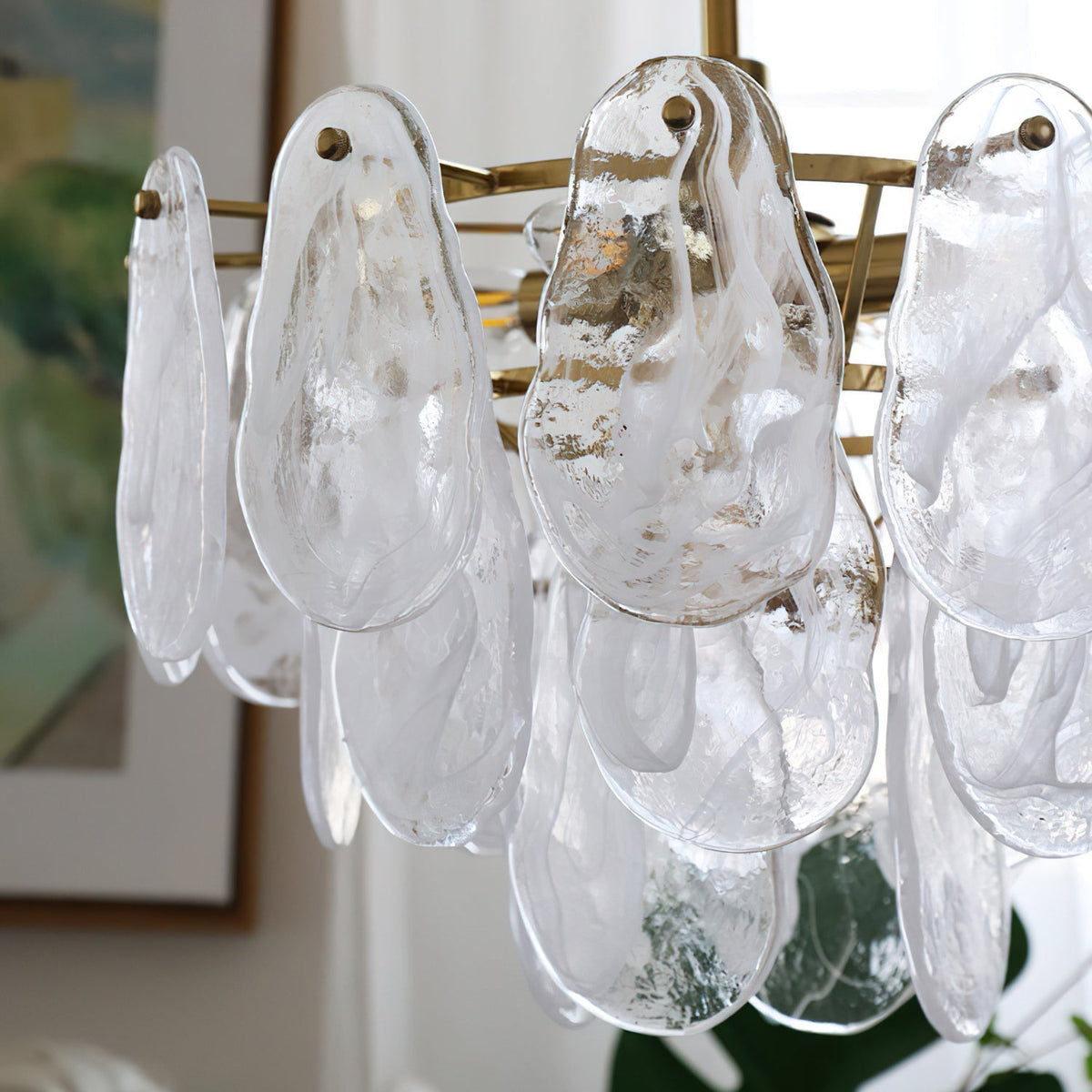 Nuvella Glass Chandelier