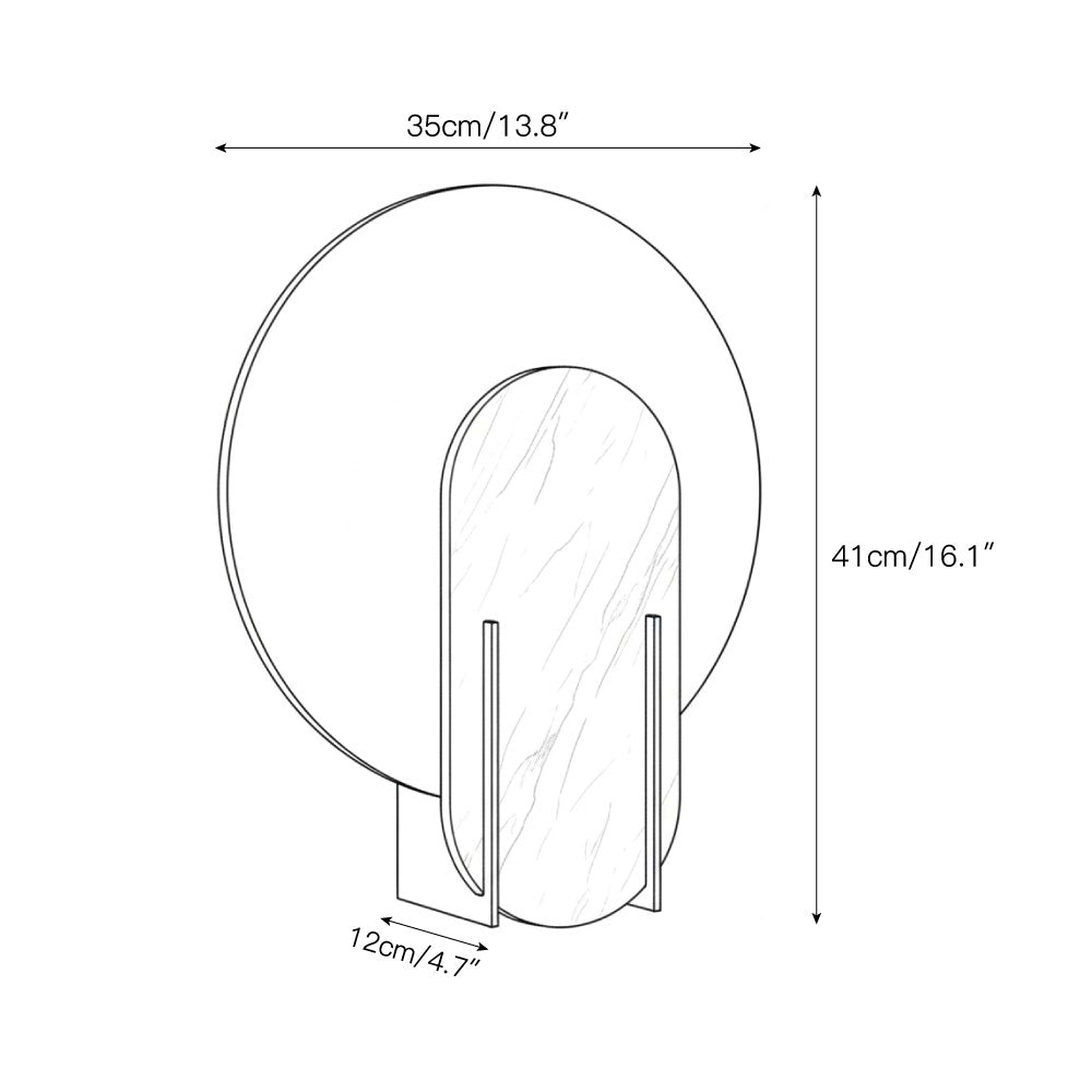 Ardiella Contemporary Metal Wall Lamp
