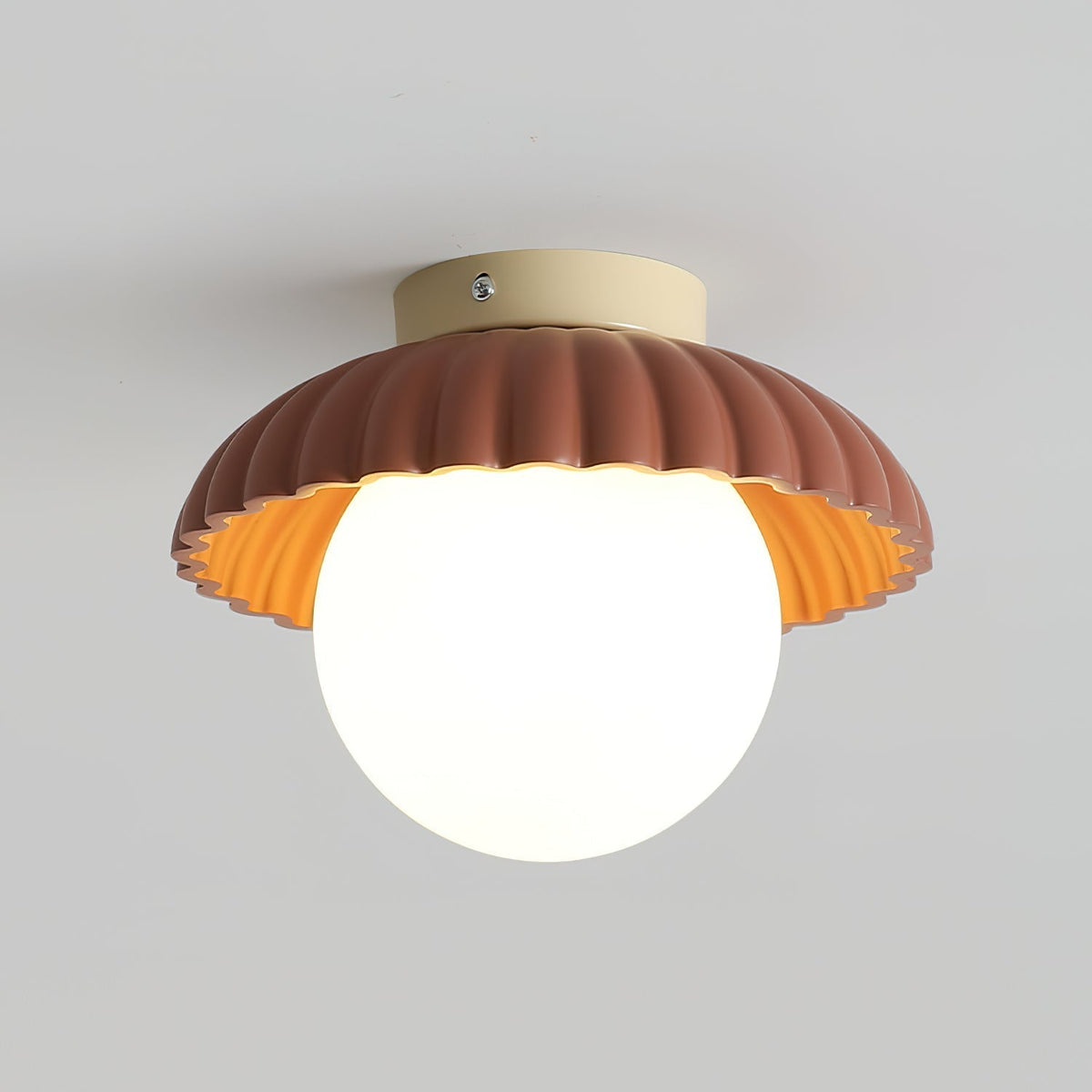 Tegatik Glow Flush Mount Ceiling Light