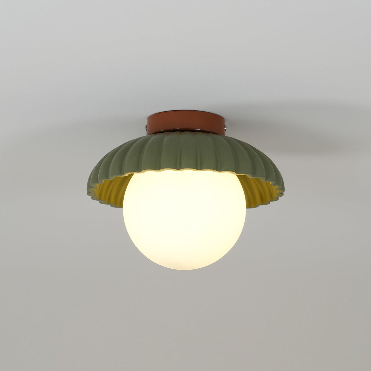 Tegatik Glow Flush Mount Ceiling Light