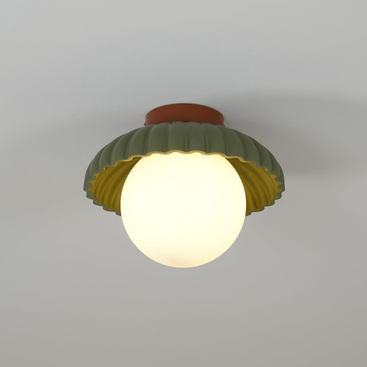 Tegatik Glow Flush Mount Ceiling Light