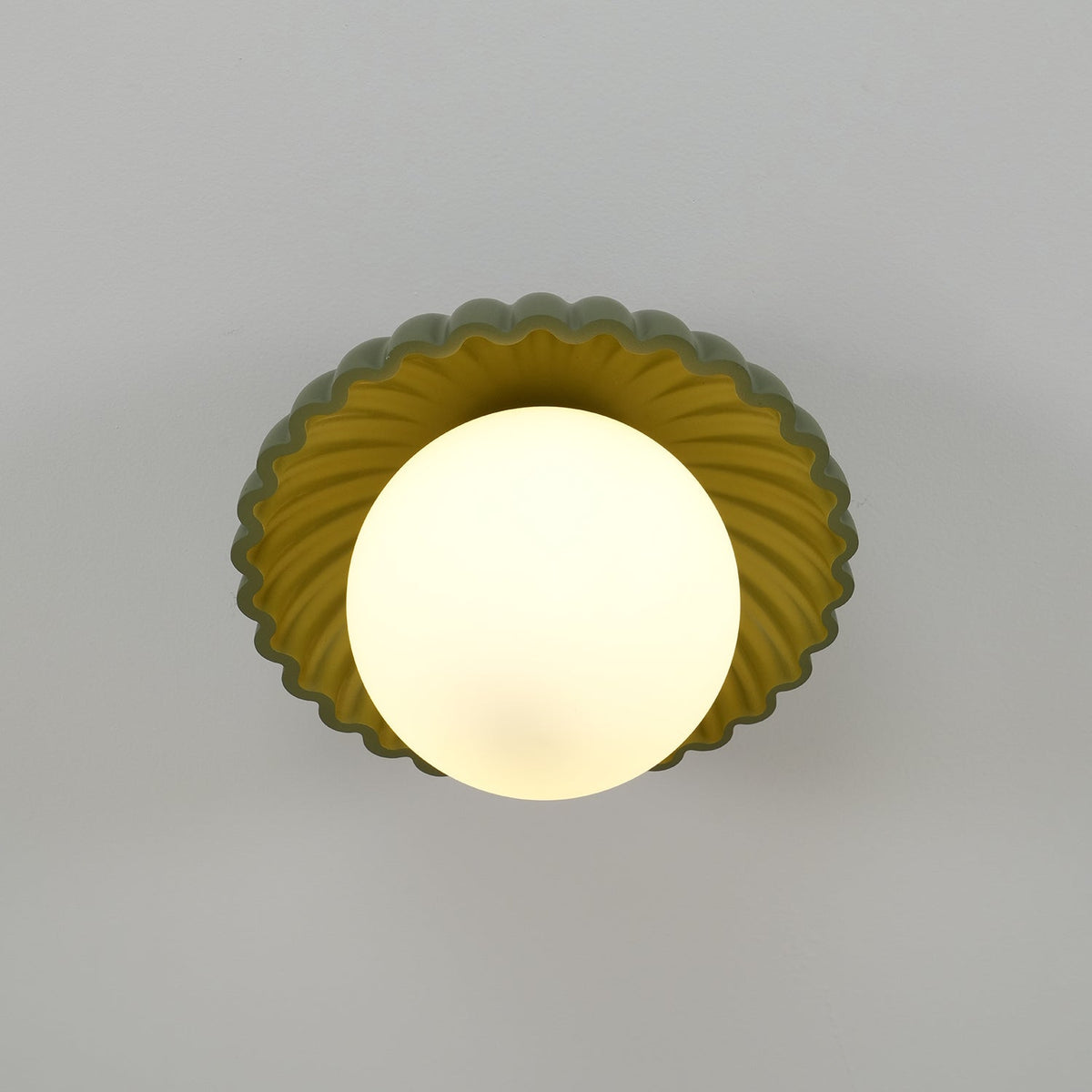 Tegatik Glow Flush Mount Ceiling Light