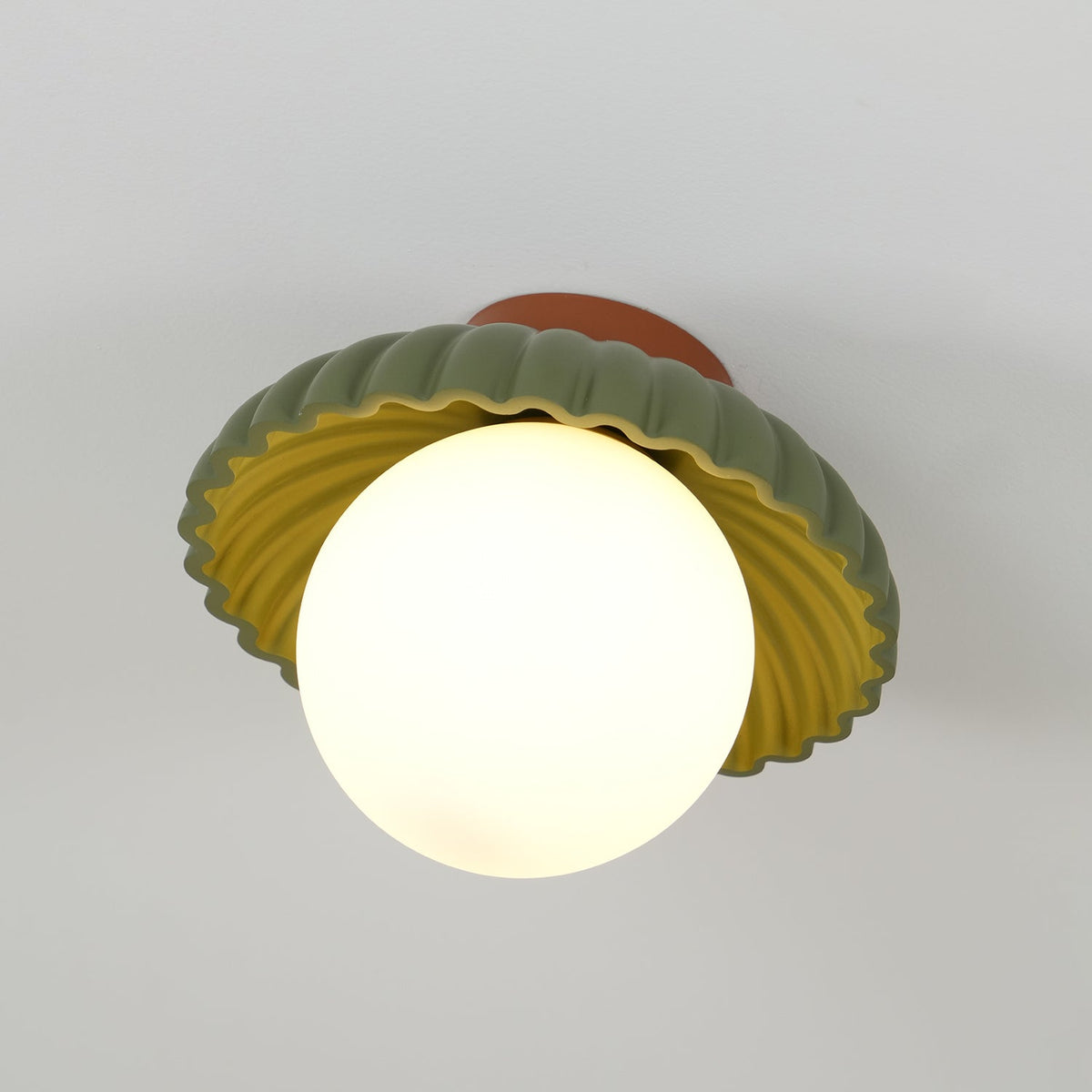 Tegatik Glow Flush Mount Ceiling Light